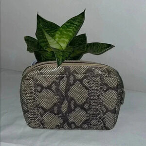 Snakeskin Pattern Cosmetic Bag